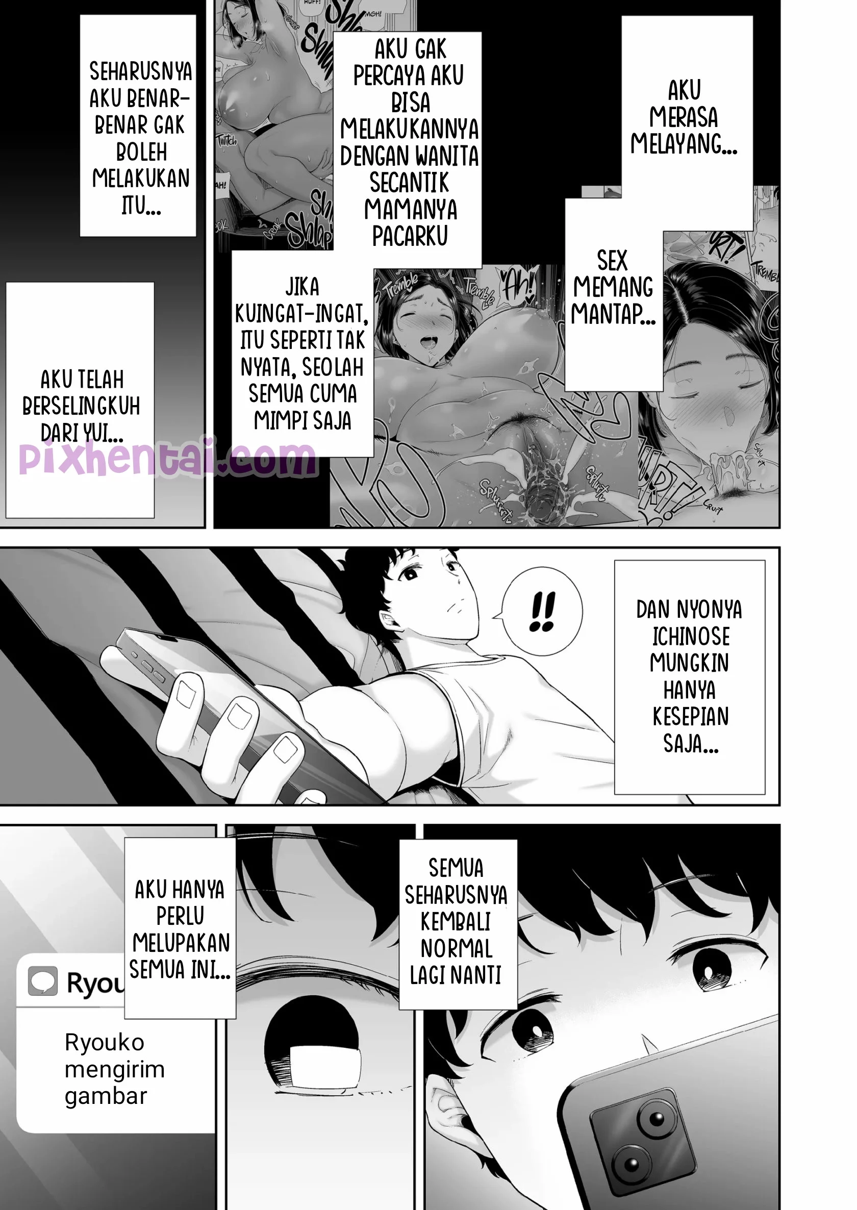 Komik hentai xxx manga sex bokep KanoMama Syndrome Mamanya Pacarku sangat Menggoda 72